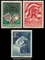 Austria Scott B269-B271 Unused Lightly Hinged. - Unused Stamps