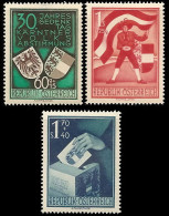 Austria Scott 269-271 Unused Lightly Hinged. - Unused Stamps