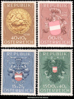 Austria Scott B264-B267 Mint Never Hinged. - Unused Stamps