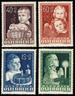 Austria Scott B260-B263 Mint Never Hinged. - Nuevos