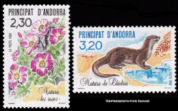 Andorra French Scott 393-394 Mint Never Hinged. - Unused Stamps