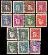 Andorra French Scott 65-77 Unused Hinged. - Unused Stamps