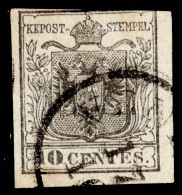 Austria Lombardy Venetia Scott 3 Used. - Lombardo-Vénétie