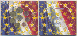 La Série Officielle Euros 2003 France 2€, 1€, 0,50€, 0,20€, 0,10€, 5 Cent, 2 Cent 1 Cent_BU (UNC) - Frankrijk