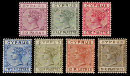 Cyprus Scott 19-25a Unused Hinged. - Aitutaki