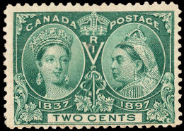 Canada Scott 52 Mint Never Hinged With Gum Creases. - Usati