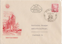 German Democratic Republic Scott 163A Typewritten Address. - Autres & Non Classés