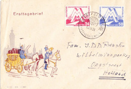 German Democratic Republic Scott 78-79 Ink Address. - Autres & Non Classés