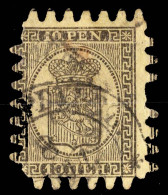 Finland Scott 8 Used With Missing Teeth. - Used Stamps