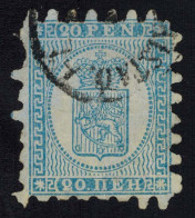 Finland Scott 9 Used With Damaged Perforations. - Used Stamps