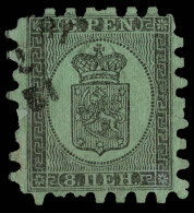 Finland Scott 7b Used With Three Short Perforation. - Used Stamps