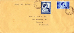 Great Britain Scott 267-268 Typed Address. - ....-1951 Pre Elizabeth II