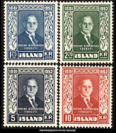 Iceland Scott 274-277 Mint Never Hinged. - Airmail