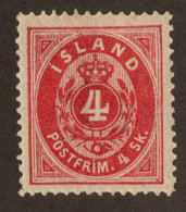 Iceland Scott 2 Mint Never Hinged. - Nuovi