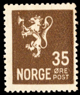 Norway Scott 123 Unused Lightly Hinged. - Usati