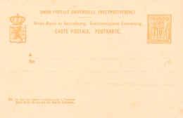 Luxembourg Higgins & Gage 46 Unused. - Entiers Postaux