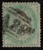 Jamaica Scott 9 Used With Crease And Rounded Corner. - Jamaica (...-1961)