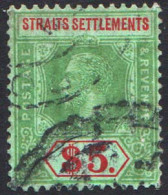 Straits Settlements Scott 167 Used. - Straits Settlements