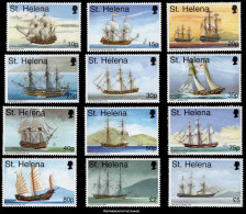 Saint Helena Scott 716-727 Mint Never Hinged. - Saint Helena Island