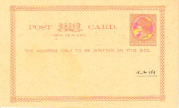 New Zealand Higgins & Gage 3 Unused. - Usados