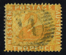 Western Australia Scott 25 Used With Thin. - Oblitérés