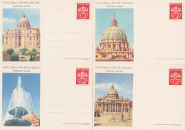 Vatican City Higgins & Gage 22-25 Unused. - Unused Stamps