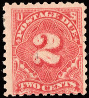 United States Scott J53a Mint Never Hinged Wih Crease. - Segnatasse