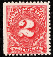 United States Scott J32 Mint Never Hinged With Straight Edge. - Segnatasse