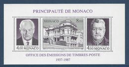 Monaco - Bloc YT N° 39 ** - Neuf Sans Charnière - 1987 - Blocs