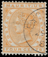 O Mauritius / Used In The Seychelles - Lot No. 977 - Mauritius (...-1967)