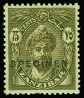 S Zanzibar - Lot No. 1165 - Zanzibar (...-1963)