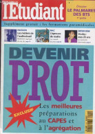 L'Etudiant N°161 Mars 1995- Devenir Prof, Les Meilleurs Preparations Au Capes Et A L'agregation- Les Metiers De L'audiov - Other Magazines