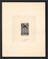 2711 N°199 Masque Mask Balumbu 1966 Epreuve D'artiste Artist Proof Signé Gandon Signed Autograph Congo - Ungebraucht