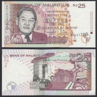 Mauritius - 25 Rupees Banknote (1998) Pick 42 UNC (1)    (29463 - Autres - Asie