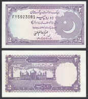 PAKISTAN -  2 RUPEES Banknote (1989-99) Sig. 21 Pick 37 UNC (1)   (29974 - Autres - Asie