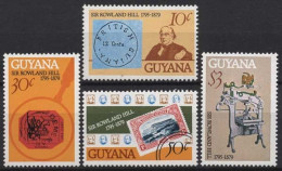 Guyana 1979 Postmeister Rowland Hill 561/64 Postfrisch - Guyana (1966-...)