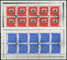 Bund 1995 Europa: Frieden U. Freiheit Kleinbogen 1790/91 K Gestempelt (C15045) - Altri & Non Classificati