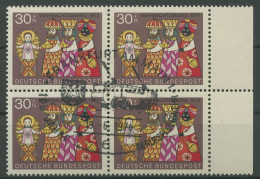 Bund 1972 Weihnachten Heilige Drei Könige 749 4er-Block Gestempelt (R19975) - Usati