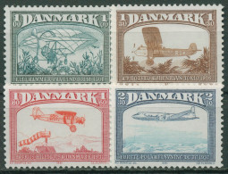 Dänemark 1981 Luftfahrt Flugzeuge 740/43 Postfrisch - Unused Stamps