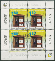 Bosnien-Herzegowina (Kroat. Post) 2003 CEPT Plakate Block 2 Gestempelt (C97723) - Bosnië En Herzegovina