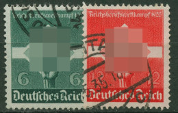 Deutsches Reich 1935 Reichsberufswettkampf 571/72 X Gestempelt - Usati