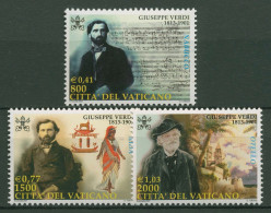 Vatikan 2001 Oper Komponist Giuseppe Verdi 1369/71 Postfrisch - Unused Stamps