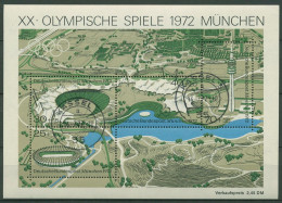 Bund 1972 Olympische Spiele München Block 7 Gestempelt (C98968) - Altri & Non Classificati