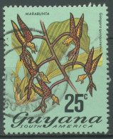 Guyana 1973 Freimarken Blumen 442 Gestempelt - Guyana (1966-...)