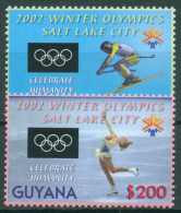 Guyana 2002 Olympische Winterspiele Salt Lake City 7401/02 Postfrisch - Guyana (1966-...)