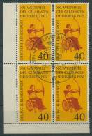 Bund 1972 Weltspiele Der Gelähmten 733 4er-Block Ecke 3 Gestempelt (R19968) - Used Stamps