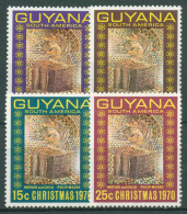 Guyana 1970 Weihnachten 380/83 Postfrisch - Guyana (1966-...)