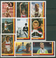 Guyana 1994 Olympia Atlanta Deutsche Goldmedaillengewinner 4898/06 Postfrisch - Guyana (1966-...)