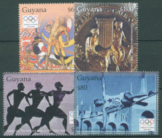 Guyana 2004 Olympische Sommerspiele Athen 7678/81 Postfrisch - Guyana (1966-...)