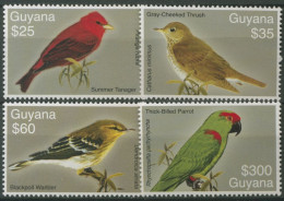 Guyana 2007 Südamerikanische Vögel 7912/15 Postfrisch - Guyana (1966-...)